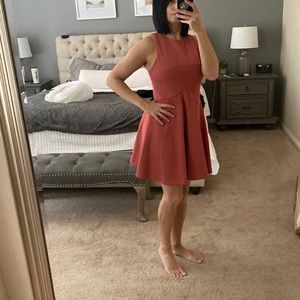 Angl cute knee length dress